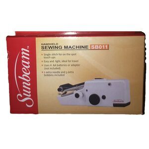 Sunbeam Portable Cordless Handheld Sewing Machine SB011 - only used once